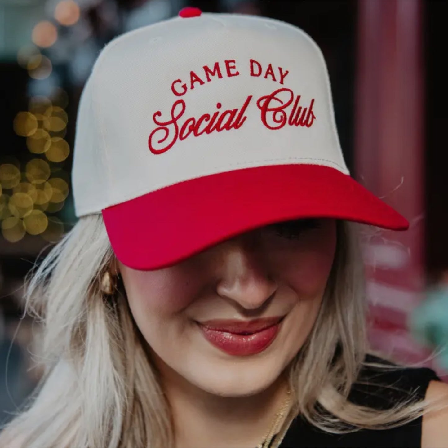Two Tone Vintage Hat