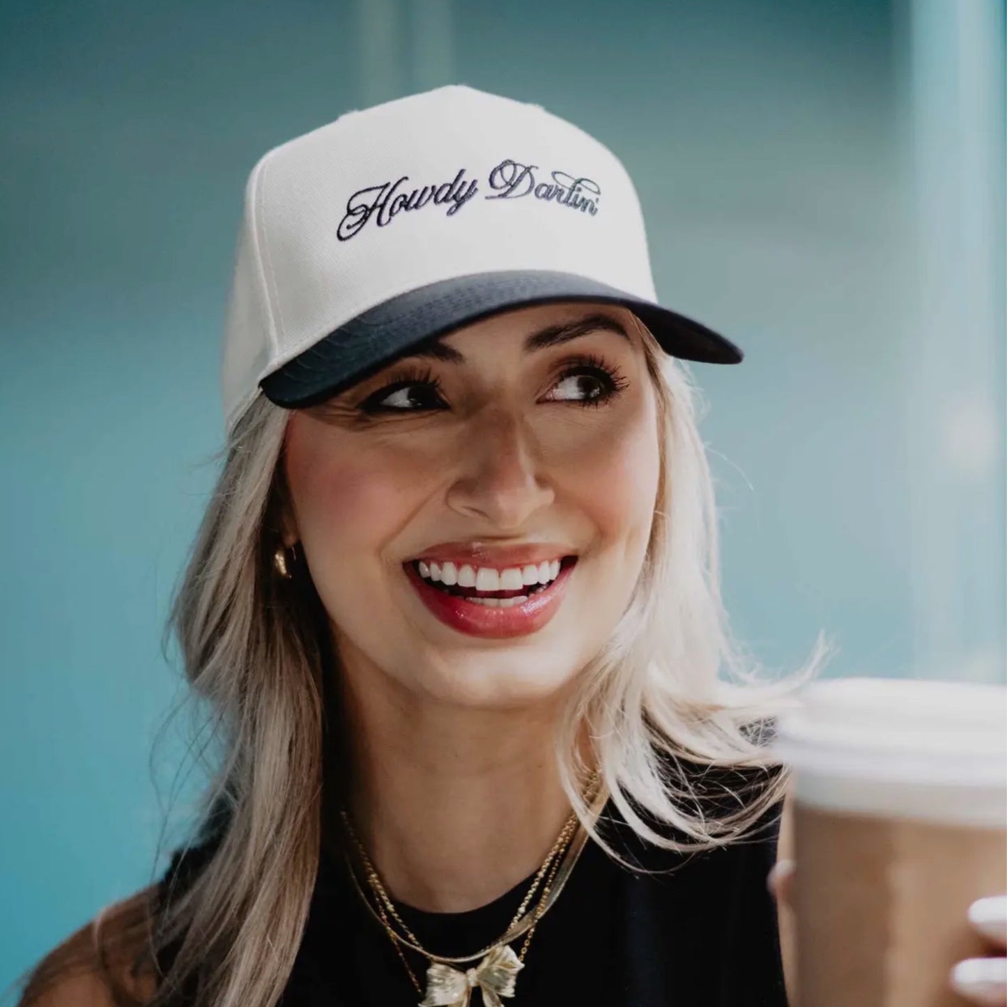 Two Tone Vintage Hat