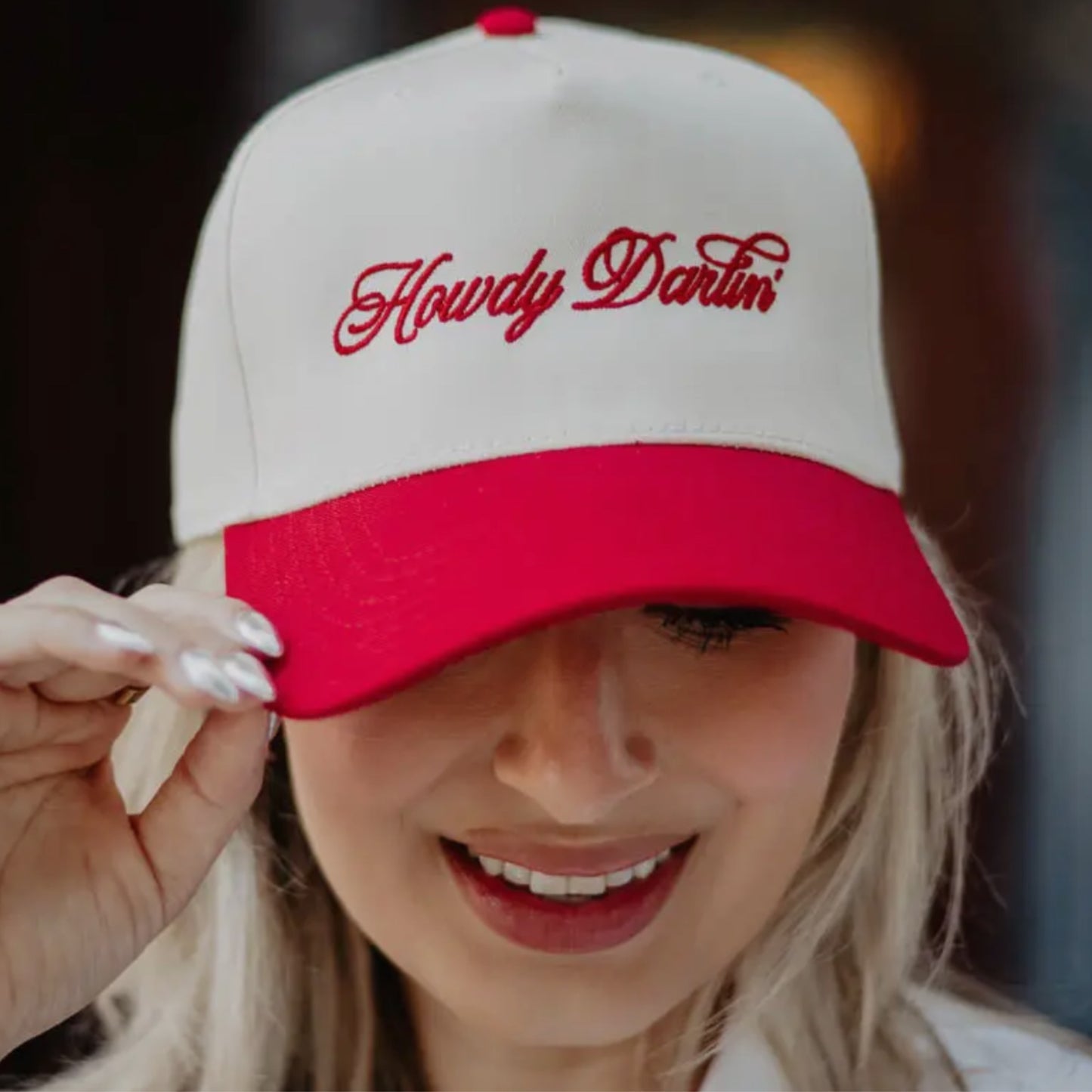 Two Tone Vintage Hat