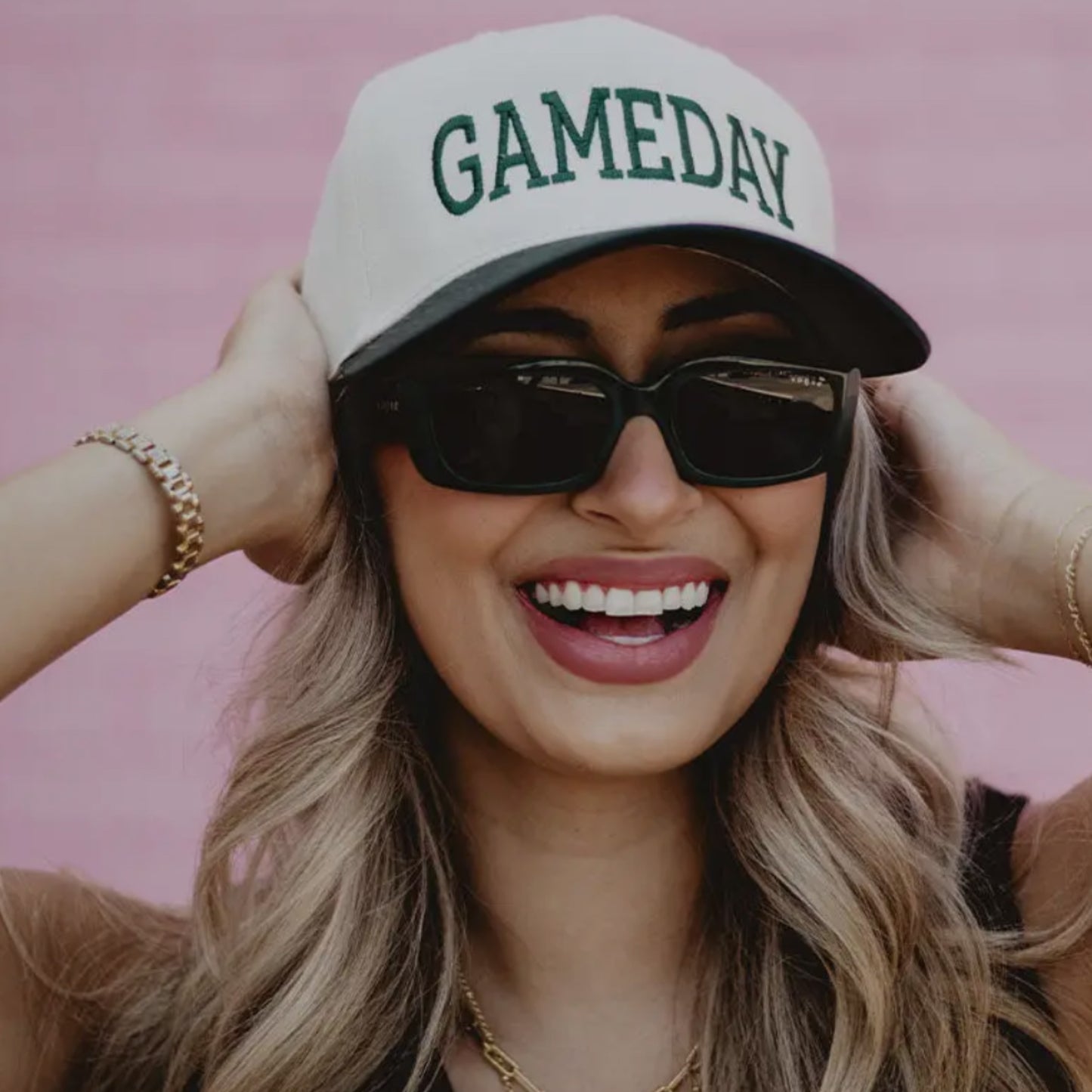 Two Tone Vintage Hat