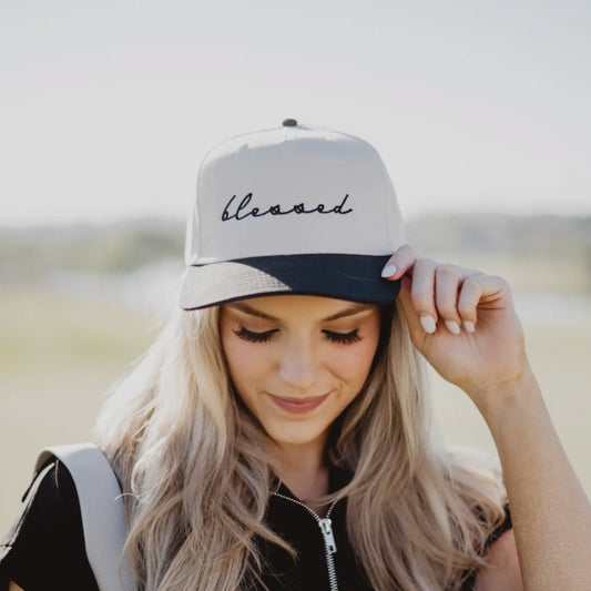 Two Tone Vintage Hat