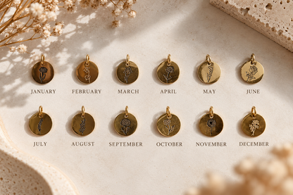 Birth Flower Necklace