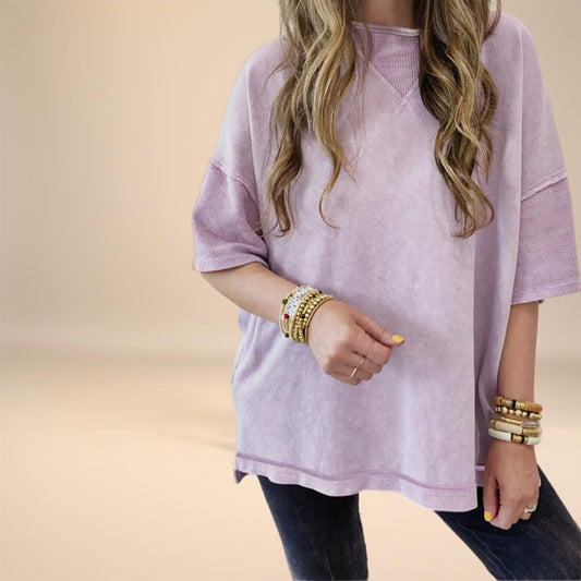 The Lilac Oversized Tee