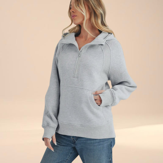 Long Drea Half Zip Hoodie