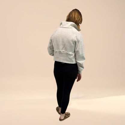 Drea Half Zip Funnel Neck