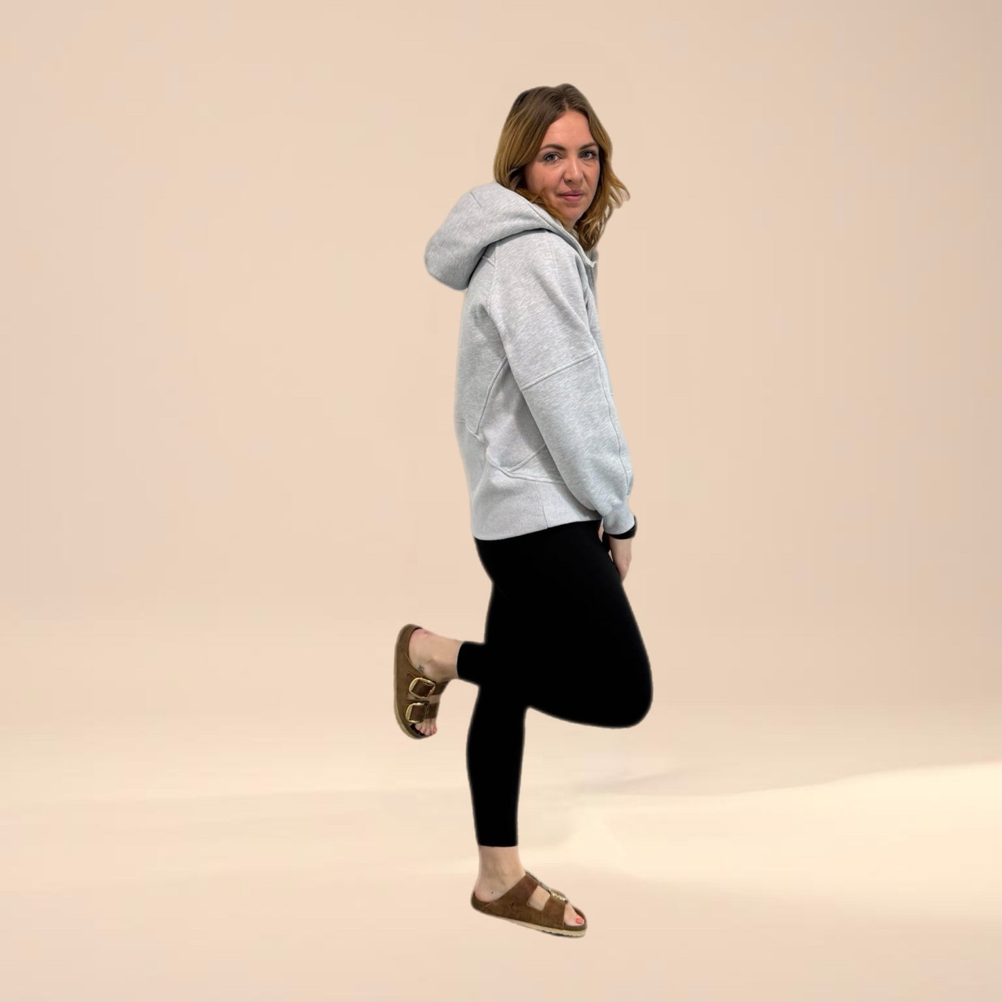 Long Drea Half Zip Hoodie